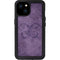 Purple Damask Butterfly by Brigid Ashwood iPhone 15 Plus Waterproof Case